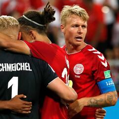 Las mejores imágenes de la victoria de Dinamarca