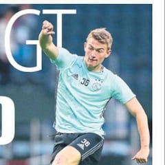 De Ligt, objetivo inmediato del Barcelona para su defensa