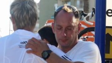 Alarma en la Vuelta tras el fallecimiento de un masajista del Team Sky