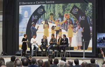 Carlos Sastre homenajeado en El Barraco