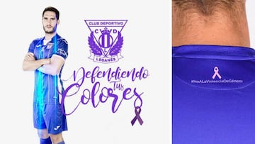 Camiseta del Legan&eacute;s contra la violencia de g&eacute;nero.