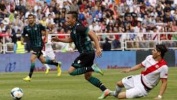 Rub&eacute;n Castro, en el duelo ante el Rayo. 