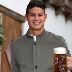Bayern recuerda a James en la previa del Oktoberfest