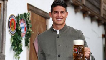 Bayern recuerda a James en la previa del Oktoberfest