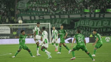 Atlético Nacional, con El Campín lleno, iguala ante Equidad