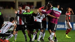 Palestino busca ampliar dominio chileno sobre Flamengo