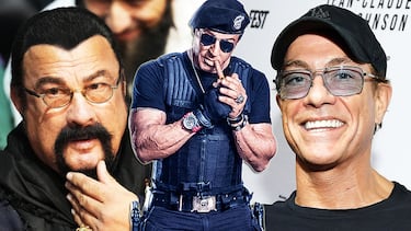 Stallone tenía claro quién ganaría en una pelea entre Van Damme y Steven Seagal: “Era mucho más fuerte”