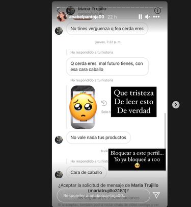 Anabel Pantoja estalla en redes contra los que le acusan de alcohlica