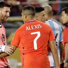 La desconocida lucha que protagonizan Alexis y Messi