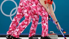 Los mejores pants del equipo de curling de Noruega
