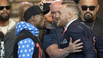 Mayweather y McGregor alzan el telón en Los Ángeles