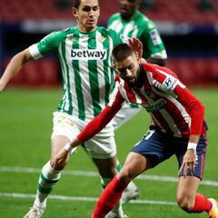 Carrasco sufre una lesión muscular en el muslo derecho