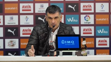 Mendilibar: "Para los dos lo importante es la permanencia"