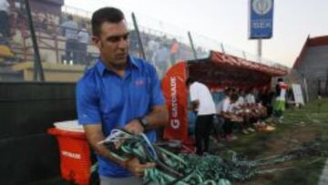 Pablo Guede previo al encuentro con los uruguayos.