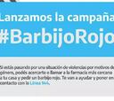 Barbijo rojo para que las víctimas de violencia de género pidan ayuda durante la cuarentena