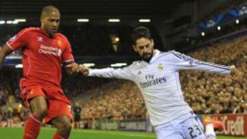 Isco se salió en Anfield, recuperó y jugó a lo contra