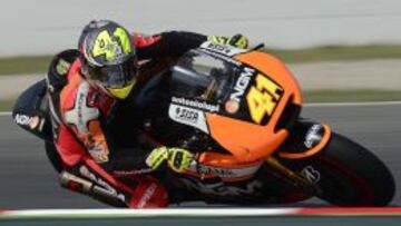 Aleix Espargaró, el más rápido en Montmeló.