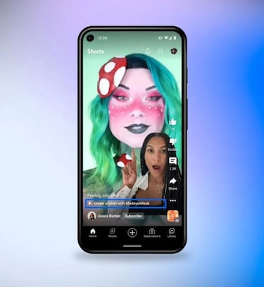 La pantalla verde de TikTok llega por fin a los YouTube Shorts