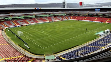 La cancha de la Corregidora estará en 85 por ciento