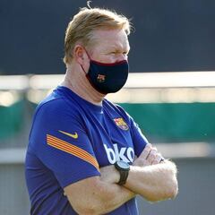 Koeman aprieta: siete entrenamientos más antes del debut en LaLiga