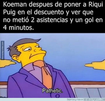Los memes más divertidos de la jornada