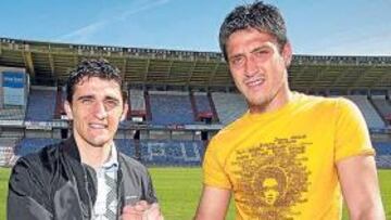 <b>PAREJA DE ATAQUE. </b>Víctor y Canobbio llevarán el peso del ataque del Valladolid.