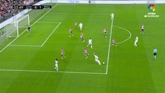 Queda en la historia de LaLiga: ¡miren el efecto de la pelota!