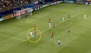 El guión fabuloso de Ceballos y la zurda única de Saúl