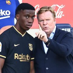 El emotivo mensaje de despedida de Pedri a Koeman