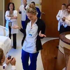 Damo viraliza con el vídeo en el que pide matrimonio a la enfermera que le salvó la vida