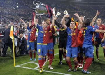 27 de mayo de 2009. La final de la Champions de ese año fue Barcelona-Manchester United en el Olímpico de Roma.
 