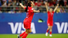 La delantera de la USWNT, fue la m&aacute;xima romperredes de la Fase de Grupos al anotar cinco tantos. Curiosamente, todos fueron ante Tailandia en su debut.