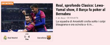 La ‘paliza’ del Barça recorre el mundo