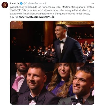 Los mejores memes del Balón de Oro 2023