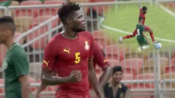 Thomas Partey: Atlético man scores fine goal in Ghana win