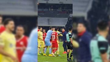 Emilio Lara desató su furia al quedar eliminado por Toluca
