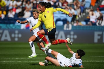 Mira las mejores imágenes del debut de la Selección Colombia en el Mundial Femenino de Australia y Nueva Zelanda ante Corea del Sur.