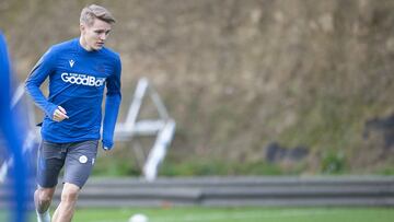 La Real tiene todo preparado para volver a entrenar.