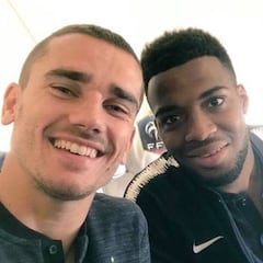 Griezmann demuestra lo contento que está por el fichaje de Lemar