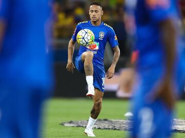 El delantero del PSG acumula 60 goles en 96 partidos disputados con Brasil.