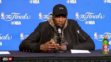 Job's not done yet - Warriors star Durant stays focused