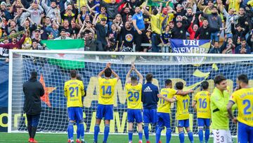 Desbandada en el Cádiz: 10 jugadores acaban contrato