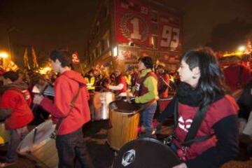 La localidad de Cervera se volcó, a pesar de la lluvia, en el recibimiento del Campeón del Mundo de MotoGP.