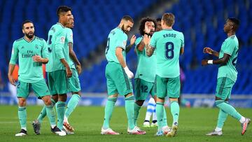 El Madrid visitaba una plaza complicada como San Sebastián y salía líder de la Liga.