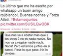 Juanfran se queja en Twitter la desigualdad con Madrid y Barça