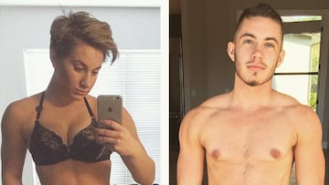 Jaimie Wilson, el joven transexual que ha mosytrado su transformación en Instagram.