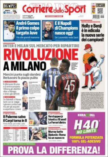 Portadas de la prensa mundial