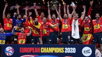 Los 'Hispanos' se colgaron su segundo oro consecutivo en un Europeo tras ganar a Croacia por 22-20.