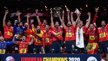 Los 'Hispanos' se colgaron su segundo oro consecutivo en un Europeo tras ganar a Croacia por 22-20.