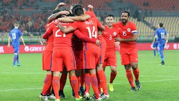 Chile vs Croacia en Nanning.